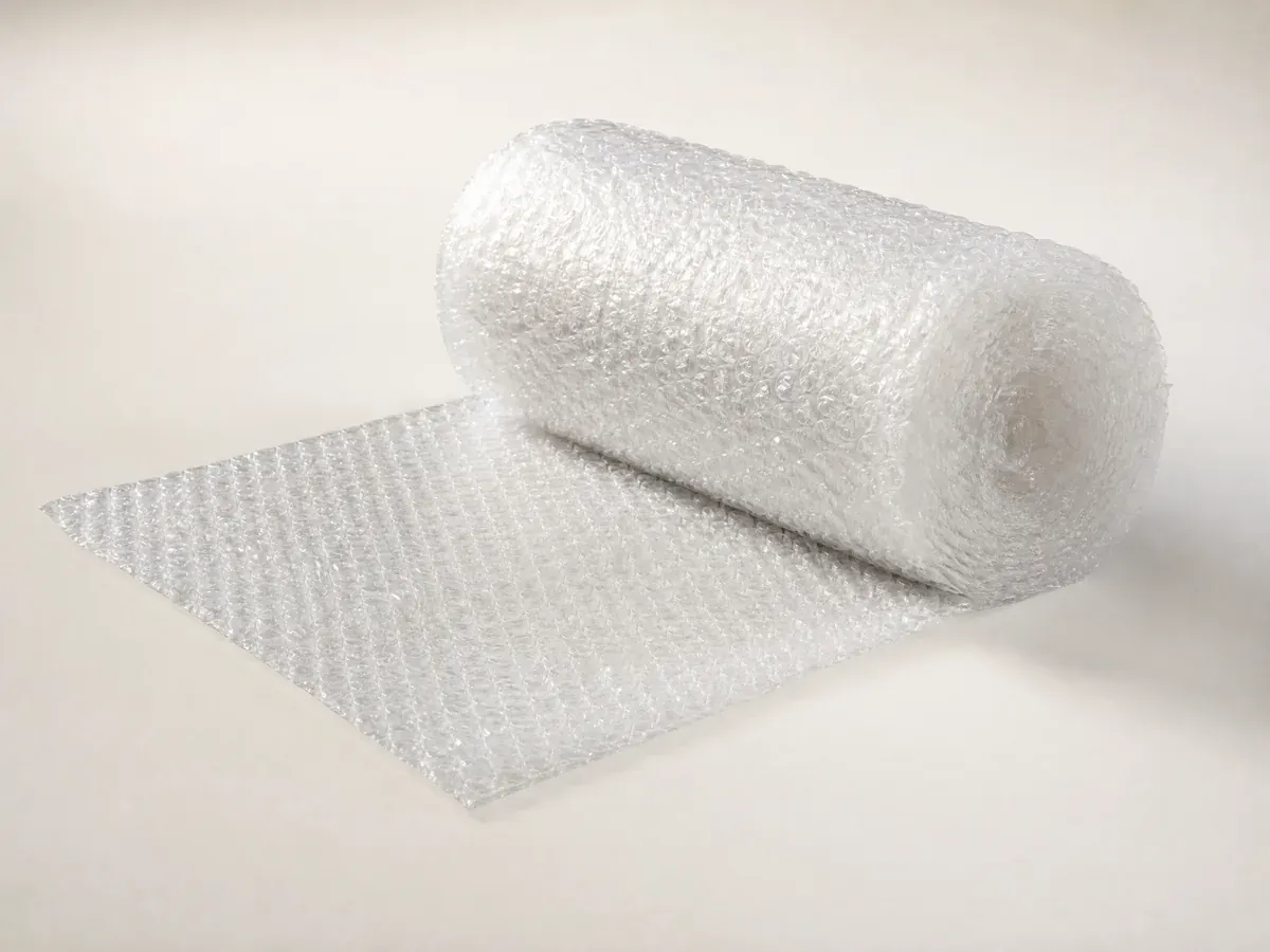 Bubble wrap packaging materials