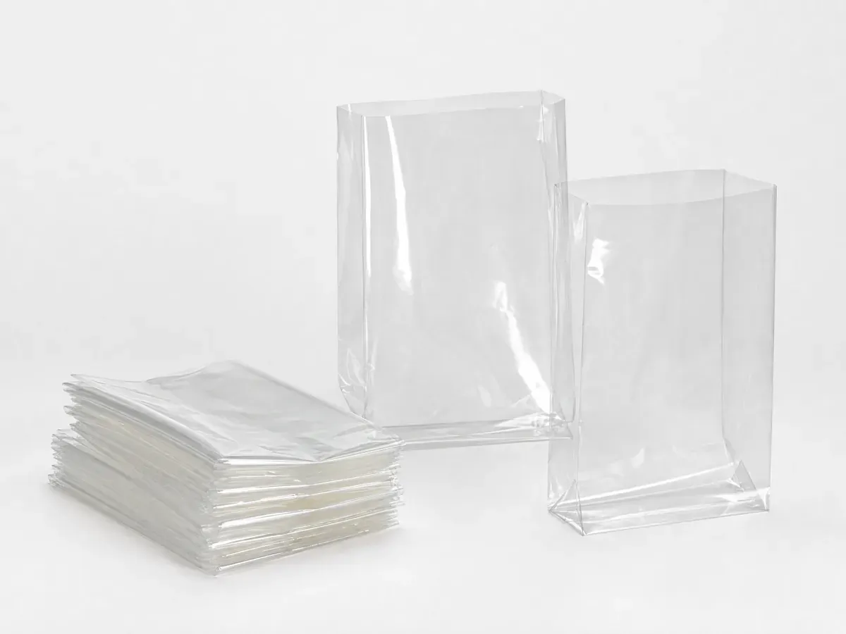 Clear plastic bags packaging materials