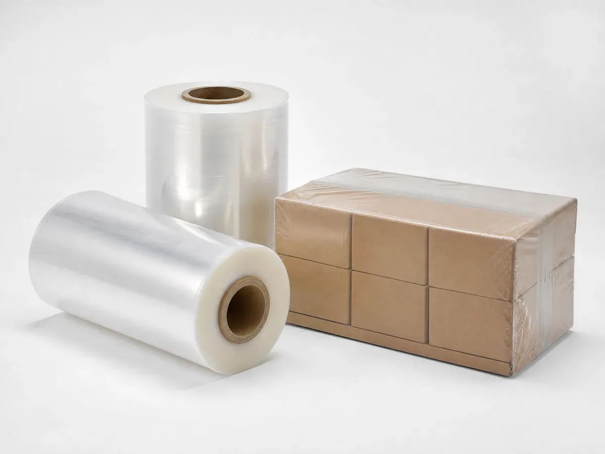 Shrink film packaging materials